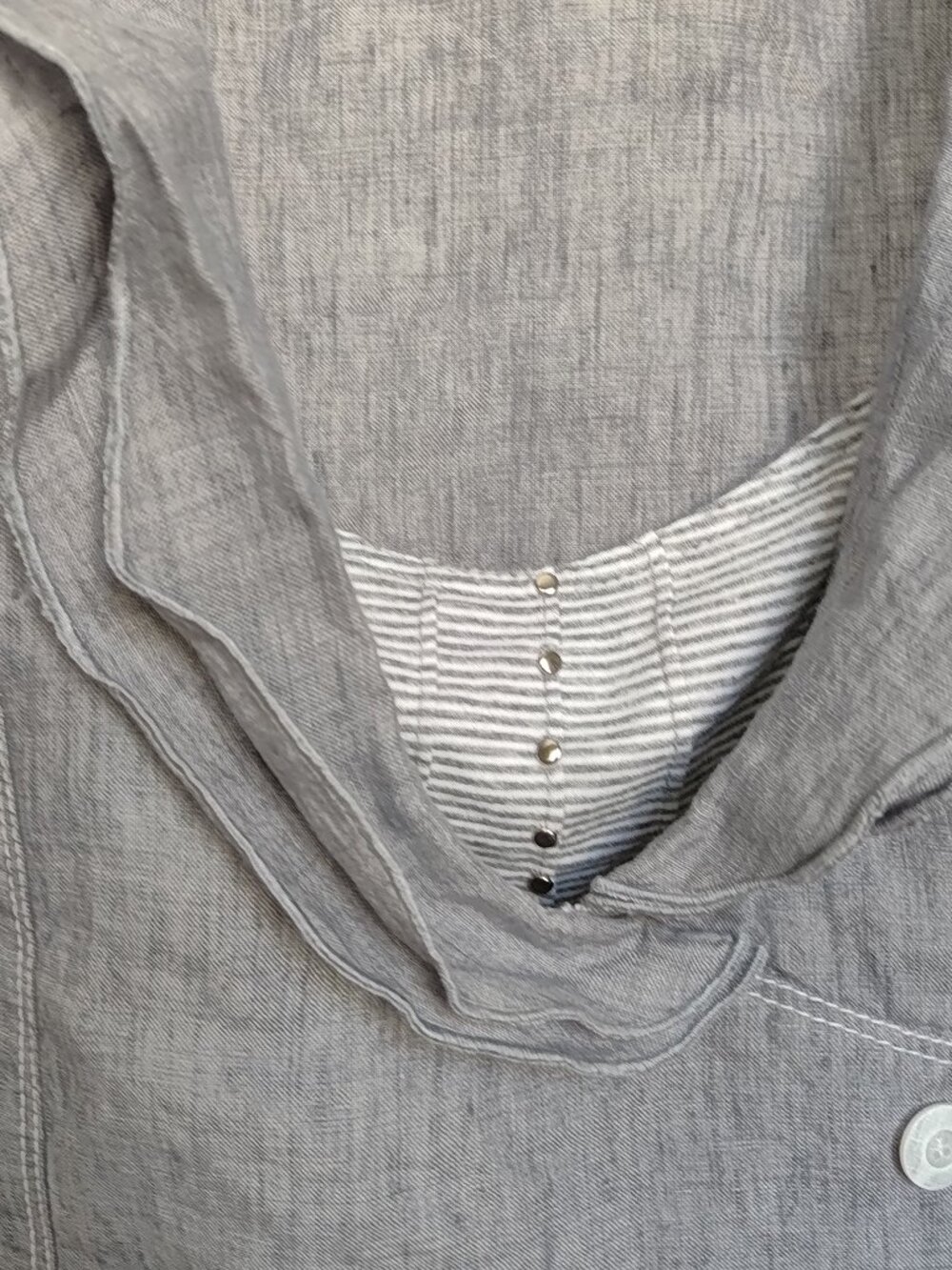 VEX Collection Sleeveless Top Grey Size 38 - Picture 7 of 7